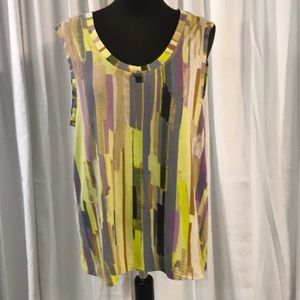 Simply Vera multicolored tank